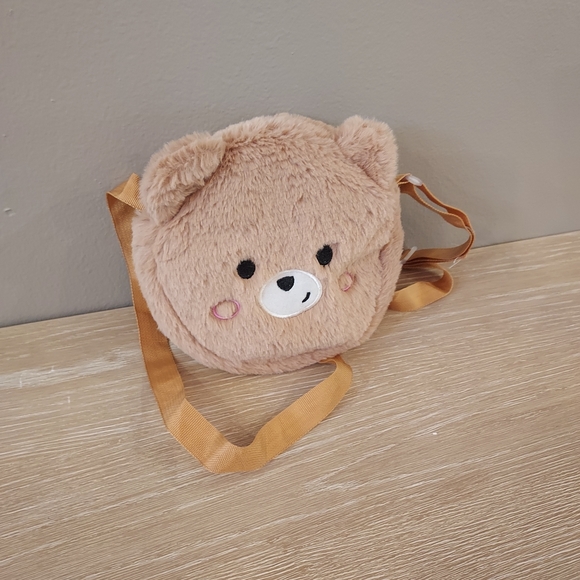 Other - Adorable Tan Teddy Bear Kids Bag